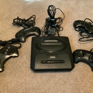 Sega Genesis Model 2 Console with 11 games